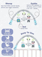 Pau1Hami1ton Baby Stroller Arch Toys, Car Seat Toys,Baby Gifts.S-19(Ant)