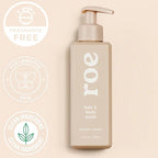 Roe Wellness- Toddler & Baby Body Wash & Shampoo Moisturizing Clean Ingredients | Suitable for Sensitive Skin, Fragrance-Free, Natural Vanilla Scent, Fresh Cleaning | 9.4 fl oz.