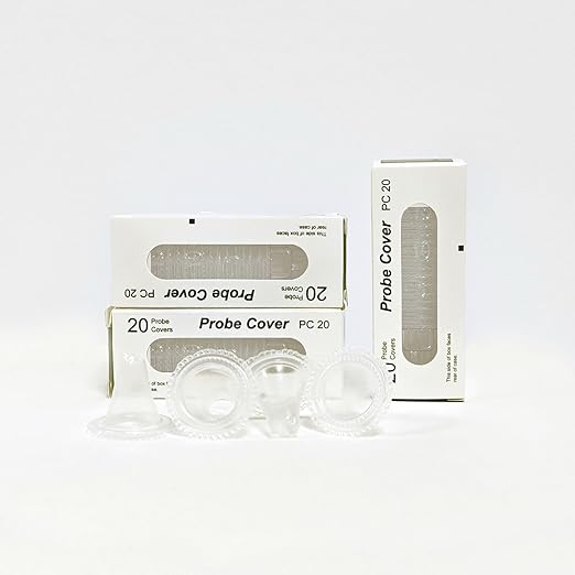 500X Ear Thermometer Probe Covers Refill Caps Lens Filters, Refill Covers Compatible with Braun Ear Thermometer, BPA Free and Disposable Digital Covers for Braun IRT 6520, IRT6020, IRT6500 Series