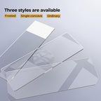 Rounded Edge Microscope Slides Kit, 50 Pcs Pre-Cleaned Blank Microscope Slides and 100 Pcs 22x22mm Square Coverslips Cover Glass for Monocular Binocular Trinocular Microscopes