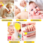 Baby Healthcare and Grooming Kit, Portable Baby Safety Care Set, Baby Essentials kit for Newborn(Yellow 13 in 1)