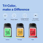 Forehead and Ear Thermometer for Adults and Kids, Fast Accurate Thermometer with Fever Alarm, 1S Reading & Silent Mode, Easy to Use for Baby, Kids & Elderly (Black)