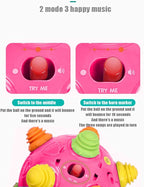 Toddler's Music Dancing Shake Ball - Move, Crawl, Bounce, Sensory Learning for Kids and Babies, Fun Gift for Both Boys and Girls
