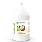 GreenFist Foaming Hand Soap Refills Coconut Lime Scent Jug Foam Refill Made in USA, 128 ounce (1 Gallon)