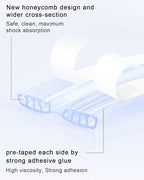 Baby Proofing,16.4ft(5M) Silicone Soft Corner Protectors with Pre-Taped Strong Adhesive, Edge Protectors for Sharp Corners of Cabinets, Tables