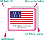 Menique Flags of The World Memory Matching Game – 100 Cards, 50 Countries to Match – Educational & Fun for Kids and Adults – Color-Coded by Continent – Learn Flags, Capitals, and Geography