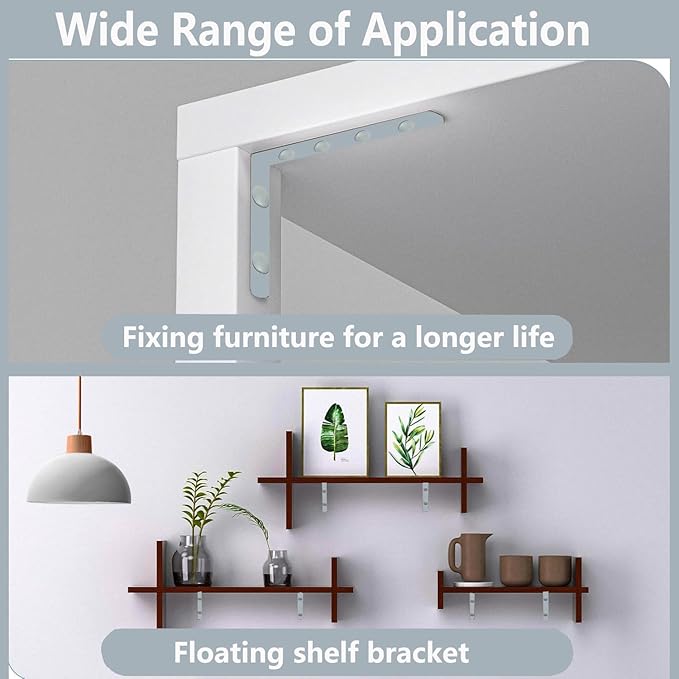 Anti Tip Furniture Anchors for Baby Pet Proofing,Furniture Wall Anchor Furniture Dresser Bookshelf Falling Prevention Device for Children (Grey)