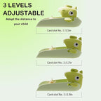 Children's Bathroom Faucet Extender, Cute Shark Design, Temperature Sensitive, Light Green, Silicone, Water Flow Extender with Splash Guard