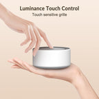 Kipcush White Noise Sound Machine with Nursery Lamp, Mood Lighting, 7 Colour Night Light, 30 Soothing Sounds for Baby/Adult. Timer, Plug in, Memory Function, Touch Control