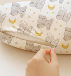 Nursing Pillow Covers 2 Pack, Breastfeeding Pillow Slipcovers Soft and Stretchy, Nursing Covers for Baby Girls Boys Newborn