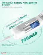 Koalababy Baby Nasal Aspirator, Large Flow Electric Nose Sucker with 3 Suction Levels, Rechargeable Toddler Nose Cleaner, Soft Silicone Tips, Music and Light Soothing