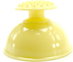 LENITH Silicone Mom Palm Cup for Burping Helper Phlegm Sputum Spiky Massage Yellow