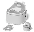 3-in-1 Toddler Potty Training Toilet for Boys & Girls - Convertible Potty Chair with Step Stool for Toddlers 1-3, Anti-Slip Design Toddler Toilet Seat - Removable & Easy to Clean