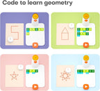 Coding Set Pro STEM Robot for Kids Ages 4+, Coding Robot for Kids to Learn Early Programming, Educational Toy for Homeschool & Classroom Ages 4-10