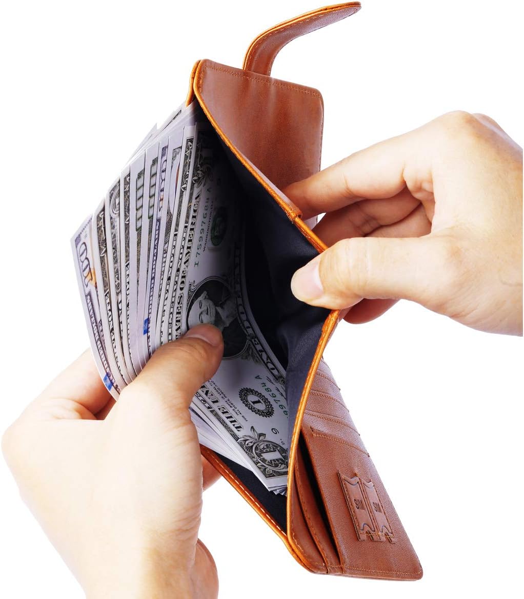 Passport Holder Cover Wallet RFID Blocking Leather Card Case Travel Accessories for Women Men (#Claybank)