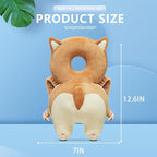 Baby Head Protector,Adjustable Baby Head Protection Backpack (Corgi)