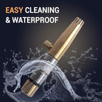 ROYAL [Made in Korea] Premium Nose Hair Trimmer for Men Freikugel, Manual, Battery-Free, Brass & Stainless Steel, Waterproof, Painless with a Patented Mechanism ET-32