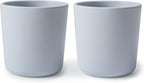 mushie Dinnerware Cups For Kids | Made in Denmark, Set of 2 (Cloud)