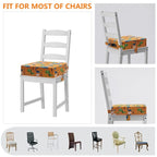 Toddler Booster Seat for Dining Table - 4in Cushion, Portable Booster for Baby, Adjustable Kids Chair Height, Washable Seat Pad Mat