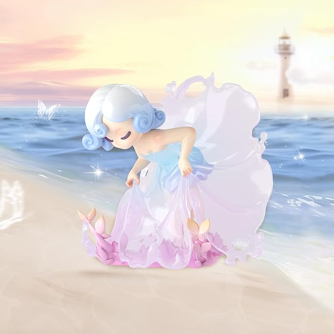 52TOYS Candybox Sleep Dreamland Elves Whole Set (8) Action Figure, Collectible Toy Kawaii Creative Gift Room Decor Desktop Decoration 3.3 Inch, Gift for Birthday Party