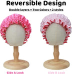 AKISS Baby Infant Newborn Toddler Satin Silk Hair Bonnet for Baby Girl Boy Sleeping Kids Cap Hat