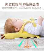 Baby Walker Head Protector Backpack Wear,Toddler Adjustable Baby Head Protection Backpack for Safety Baby Learning Walking Crawling (Chicken)