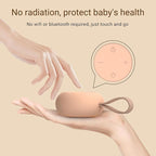 Portable Baby Sound Machine [White Noise for Babies Kids Adults][Sleep Soother][Timer Function][12 Soothing Sounds] 15 Hours Battery Life, Registry Gift,Shower,Clips on Baby Stroller.Peach