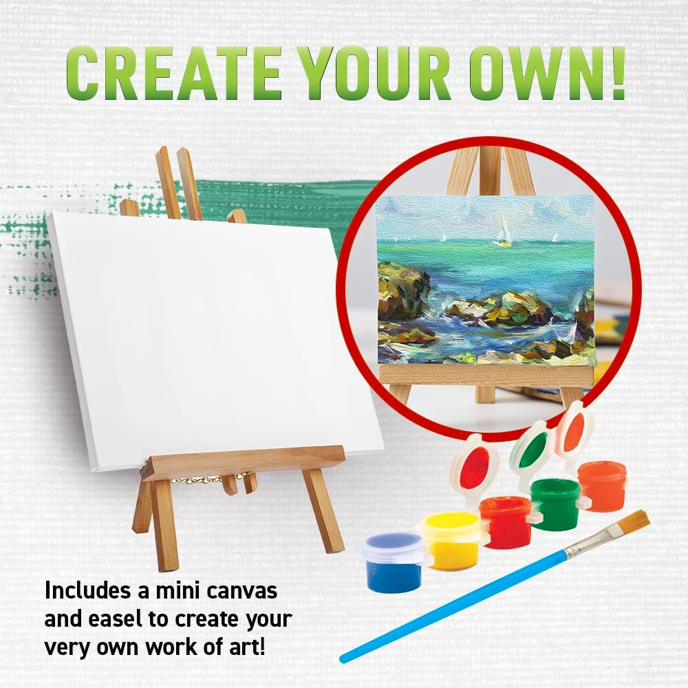 Virtual Reality World Art! - Illustrated Interactive VR Book and STEM Learning Activity Set - for Ages 8 and Up