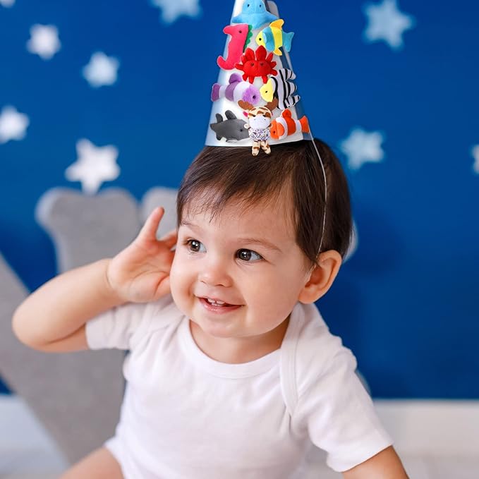 Zhanmai 100 Pcs Mini Plush Stuffed Animal Bulk Small Animal Toys Keychain Party Favors Easter Egg Stuff for Kids Birthday Valentine Carnival Classroom Prizes Gift Goodie Bag Filler(Ocean Style)