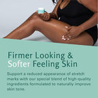 Stretch Mark Cream Infused with Collagen & Stem Cell Maternity Skincare Oil Removes Stretch Mark Prevention & Scar Remover Lotion Green Tea Extract & Raspberry Ketones, 2oz by M3 Naturals