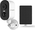 Waggle RV 4G Mini Camera with 8W Solar Panel, 2-Way Talk, Night Vision, Human Detection, IP65 Waterproof – Subscription Required