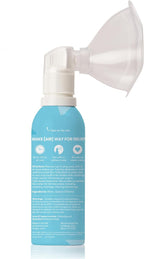 Frida Baby NoseFrida Saline Mist Nasal Inhaler, Decongestant Spray for Congestion & Allergy Relief for Babies + Kids, Nasal Saline Spray, Soothes Stuffy Nose & Sore Throat, Includes Mask