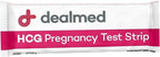 Dealmed HCG Pregnancy Test Strips - Rapid One Step, CLIA-Waived, Easy to Use - 50 Count