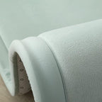 Loartee Coral Velvet Crawling Rug (6'7"x7'10", Light Green) for Toddler Children Play Area Rug Yoga Mat Exercise Pad Carpet