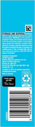 OFF! Insect Repellent Aerosol for Adults & Kids, Fragrance-Free Bug Spray for Everyday Protection from Mosquitoes and Ticks, 5 oz