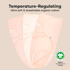 Baby Swaddle Sleep Sacks with Zipper - 3-Pack Swaddles for Newborns 3-6 Months, Infant, Baby Girls, Boys, Soft & Durable Newborn Sleep Sack, Easy Diaper Change Swaddling Blanket (Angelic, L)