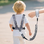 Toddler Leashes + Anti Lost Wrist Link for Kids, 4 in 1 Kid Harness Backpack Leash for Girls Boys, Reflective Kids Anti Lost Leash Cute Baby Harness Belt Strap Foldable Child Safety Leash for Park/Zoo