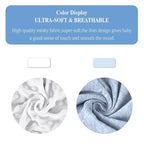 Nursing Pillow for Breastfeeding and Bottle Feeding Pillow, Support for Mom and Baby, with 2 Removable Machine Washable Cover, Ergonomic Breastfeeding Pillow (White)