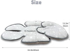 Infant Car Seat Insert, 2 in 1 Reversible Baby Car Seat Head & Body Support Cushion Pillow for Newborn,Soft Newborn Carseat Head Support Pad for Carseats, Strollers, Swings, Bouncers