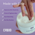 Silky Stretch Cream | Maternity Stretch Mark Cream for Pregnancy | Paraben Free 7oz Formula to Reduce Stretch Marks & Improve Skin Elasticity | Refreshing Scent