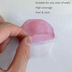 Pink Polka Dot Wall Decals 36pcs Watercolor Dots Wall Sticker for Kids, Baby Girls, Teens, and Nursery Room (6 Sheets) - Each Dot: 2.36 x 2.36 inch