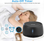 Sound Machine for Sleeping, Exmate Noise Machine for Office Privacy with 30 Non-Looping HiFi Soothing Sound, Memory Function and Timer Sound Machine for Adult Kid Home Office Travel