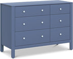 DaVinci Carter's Marisol 6-Drawer Dresser in Cove Blue/Powder Blue, GREENGUARD Gold Certified