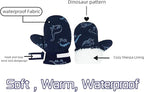 Toddler Gloves Kids Mittens Winter Warm Lined Fleece Gloves Waterproof Snow Baby Mitten for Boys Girls