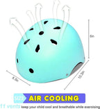 Adjustable Kids Helmet with Knee Pad, Elbow Pads & Wrist Guards - Toddler Bike Helmets for Ages 3-5, 5-8, 8-14 Years - Perfect for Skating, Biking, Cycling, and Skateboard - for Boys and Girls