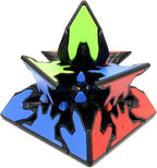 Gear Cube 3x3 with Three-Dimensional Gear Structure Magic Cube 3x3x3 Puzzles Toys (60mm) Brain Teaser Puzzle Game Toy for Children and Adults (Style D)