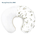 GRSSDER Nursing Pillow Cover Stretchy Minky Removable Nursing Covers for Breastfeeding Pillows, Ultra Soft Comfortable Slipcover for Boy and Girls, Stylish Pretty Dinosaur