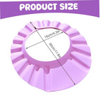 Baby Bath Head Cap Visor Shower Bathing Protection Bath Cap Visor Hat for Baby Toddler Kids Head