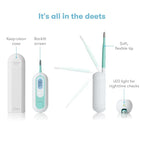 Frida Baby 3-in-1 Rectal, Underarm & Oral Thermometer for Kids, Digital Baby Thermometer for Infants, Toddlers, & Kids, Quick & Accurate Temperature Check, Includes Carrying Case for Storage