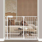 Fairy Baby Fairy Baby Walk Through Baby Gate Auto Close White Child Safety Gates Extension